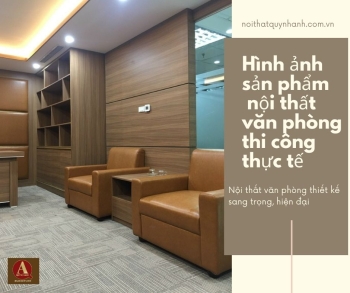 KHÔNG GIAN LÀM VIỆC VỚI NỘI THẤT VĂN PHÒNG CỰC CHẤT VÀ ẤN TƯỢNG